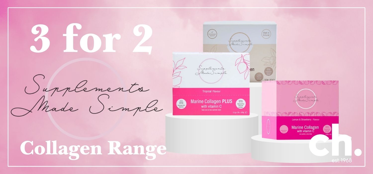 Supplements Made Simple Created by Irish GP Dr. Doireann O’Leary 3 for 2 sale promotion at ch tralee